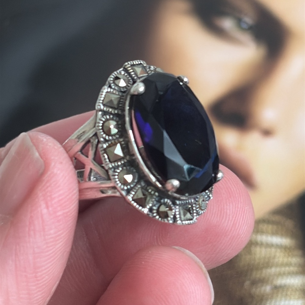 Art Dec ring sterling silver